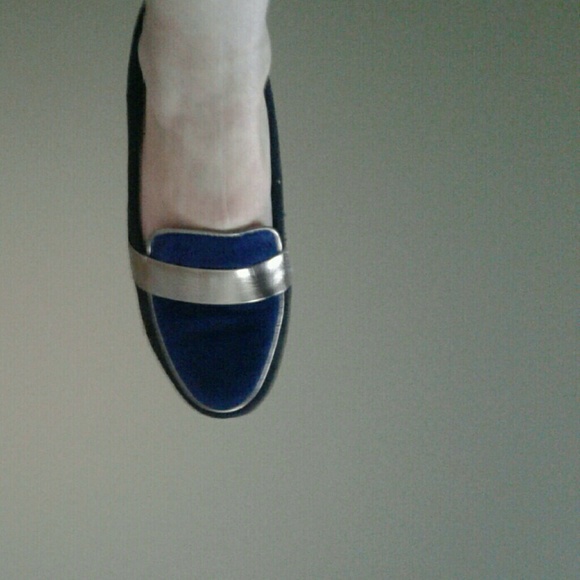 Blue Moccasins - Picture 1 of 4